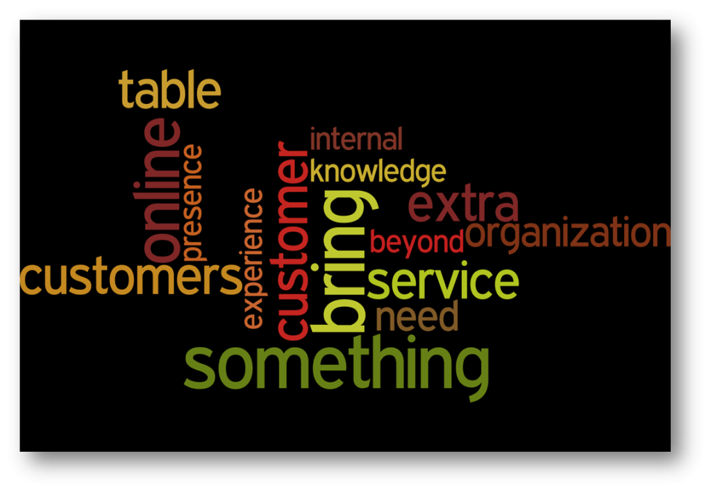 Bring Something Extra to the Table Customer Service Solutions, Inc.